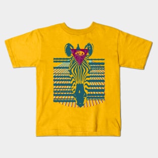 Transcendent Zebra Kids T-Shirt